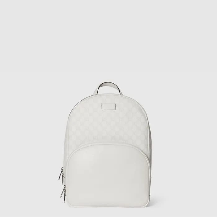 구찌 남성 태그 장식 미디엄 GG 백팩 - Gucci Mens Medium GG Backp… - 1