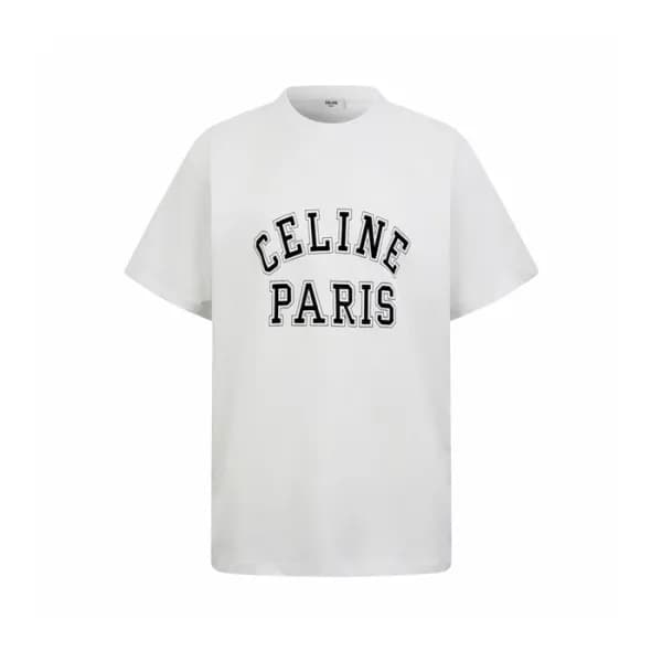셀린느 남성 반팔 티셔츠 - Celine Mens Round Tshirt - cec1273… - 1
