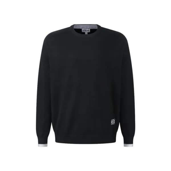 로에베 남성 라운드 스웨터 - Loewe Mens Round Sweater - loc133… - 1