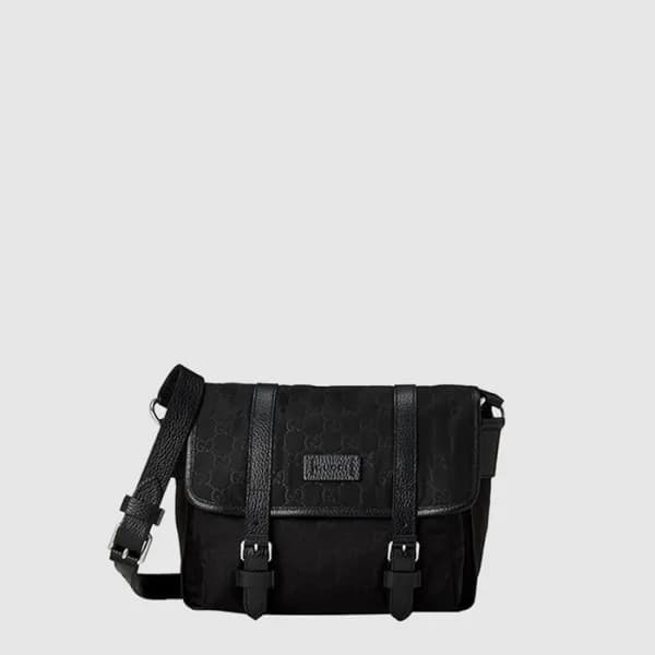 구찌 남성 마이크로시마 나일론 메신저백 - Gucci Mens Microsima Nylon… - 1
