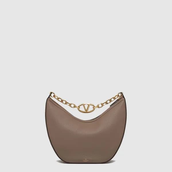 발렌티노 여성 브이로고 문 미디엄 체인 호보 백 - Valentino Womens V-Lo… - 1