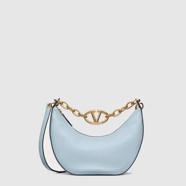 발렌티노 여성 브이로고 문 스몰 체인 호보 백 - Valentino Womens V-Log… - 1