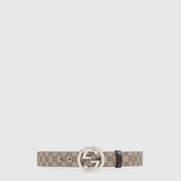 구찌 남성 GG 슈프림 벨트 - Gucci Mens GG Supreme Belt - bel… - 1