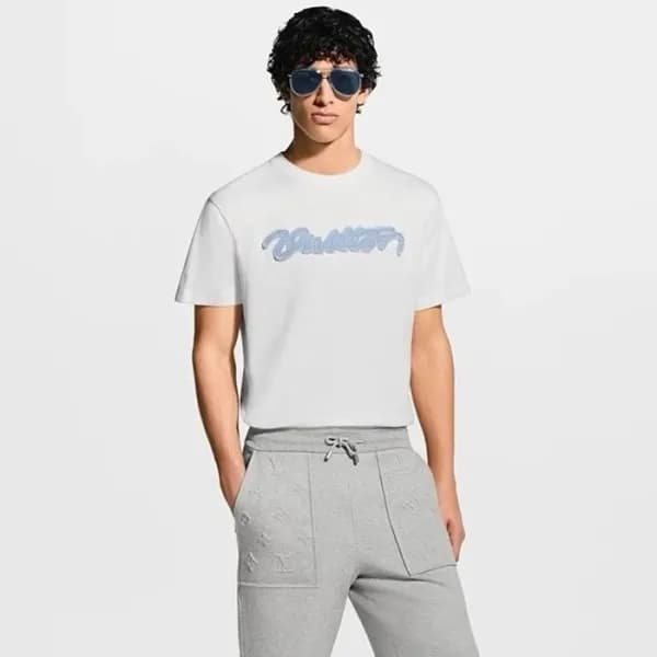 루이비통 남성 라운드 티셔츠 - Louis vuitton Mens Round Tshirt … - 1
