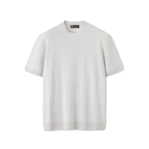 로로피아나 남성 라운드 반팔티 - Loro Piana Mens Round Tshirt - … - 1