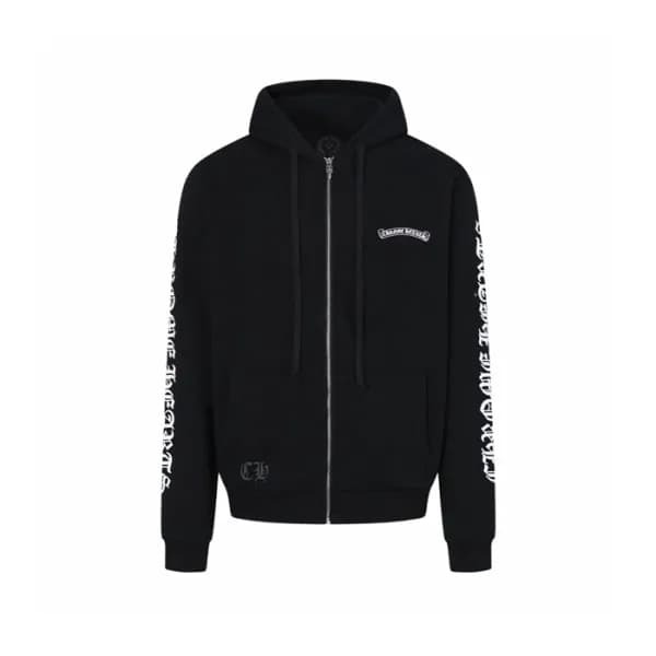 크롬하츠 남성 집업 후드티 - Chrom hearts Mens Zip Up Hooded - chc17278x - 1