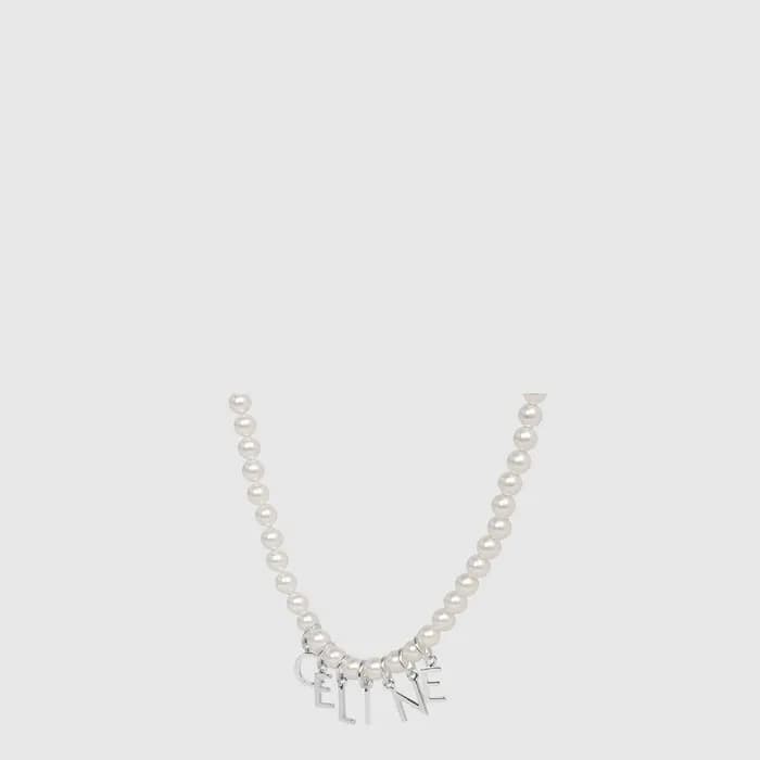셀린느 여성 진주 네크리스 - Celine Womens Pearl Necklace - acc10516x - 1