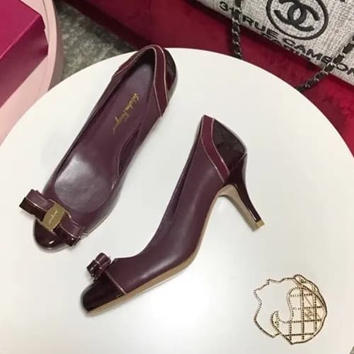 FERRAGAMO SALVATORE 2018 LADIES LEATHER PUMPS - 페레… - 1