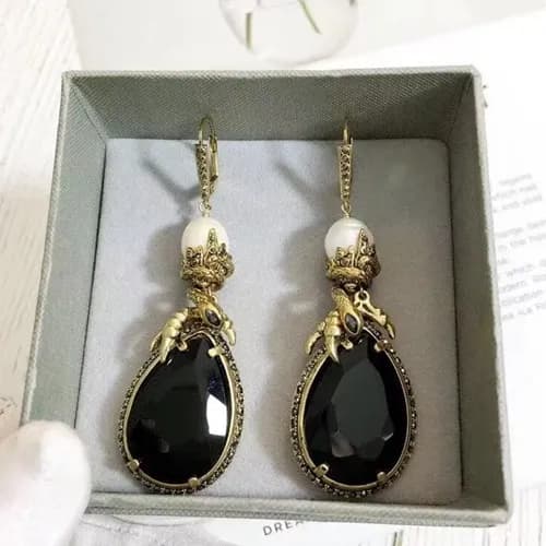 Alexander Mcqueen Rose Gold Earring - 알렉산더 맥퀸 여성용 … - 1