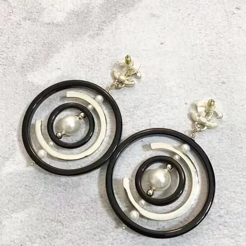 CHANEL Yellow Gold Earring - 샤넬 여성용 18k도금 옐로우 골… - 1