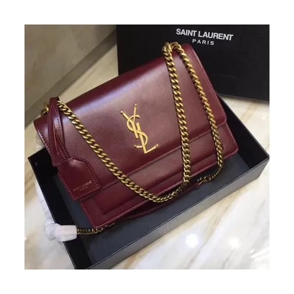 Saint Laurent Women Sunset Monogram Shoulder Bag,2… - 1