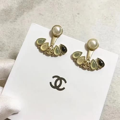 CHANEL Yellow Gold Earring - 샤넬 여성용 18k도금 옐로우 골… - 1