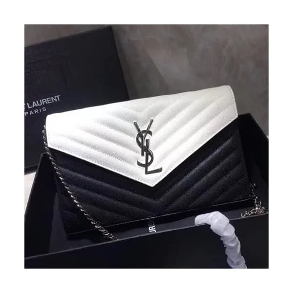 Saint Laurent Women Monogram Chain Shoulder Bag,22… - 1