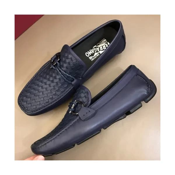 FERRAGAMO 2018 MENS U-TIP LEATHER LOAFER - 페레가모 남…