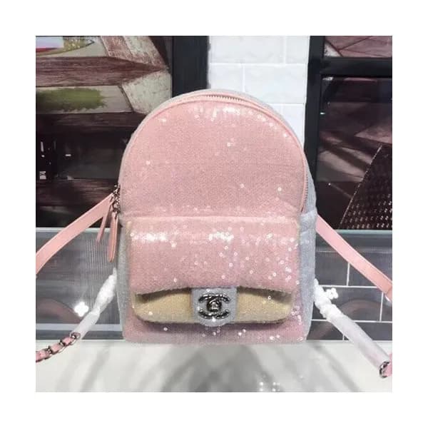Chanel Women Bling Bling Back Pack ,18CM - 샤넬 여성용 … - 1