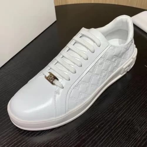 Versace 2018 Mens Signature Sneakers White - 베르사체 … - 1