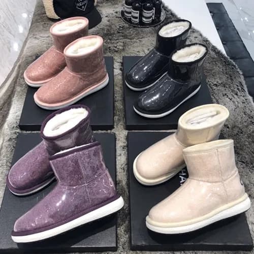 Chanel 18ss Ladies Coco Neige Winter Walker Boots … - 1