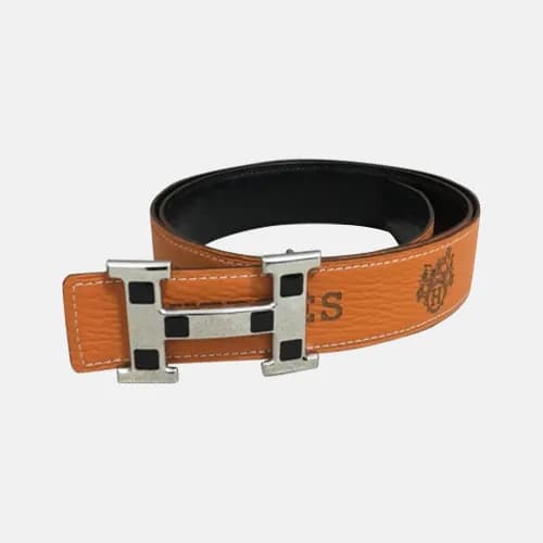 Hermes 2019 Mens Business Initial Logo Reversible … - 1