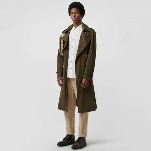 Burberry 2019 Mens Classic Cotton Trench Coat - 버버… - 1