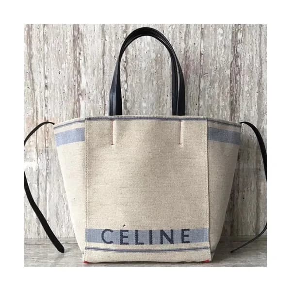 Celine Canvas Tote Shoulder Shopper Bag,31CM - 셀린느… - 1