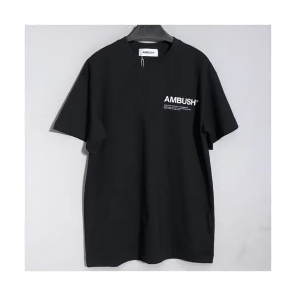 Ambush 2019 Mens Logo Cotton Short Sleeved Tshirt… - 1