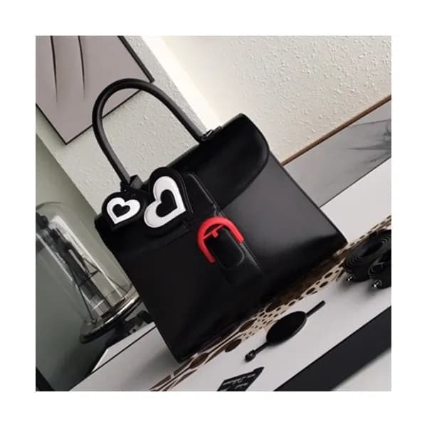Delvaux 2019 Brillant Leather Tote Shoulder Bag,28… - 1