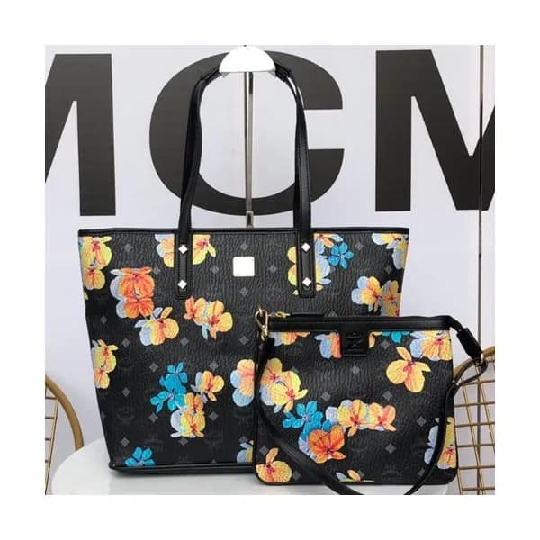MCM Essential Visetos Tote Shoulder Bag,35cm - 엠씨엠… - 1