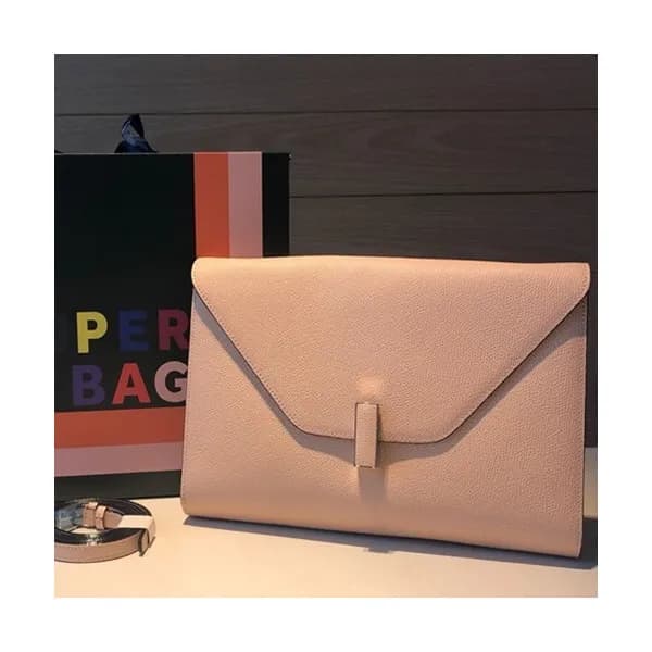 Valextra 2019 Epsom Leather Shoulder Bag,28CM - 발렉… - 1
