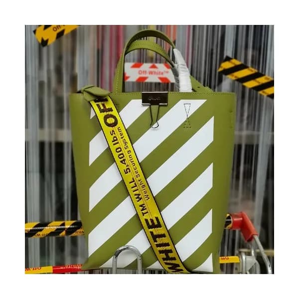Off White 2019 Leather Tote Shoulder Bag,29cm - 오프… - 1