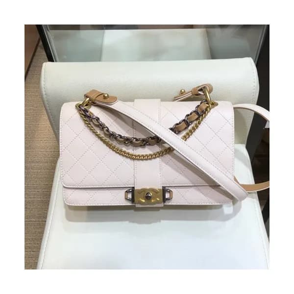 Chanel 2019 Leather Large Shoulder Bag ,25CM - 샤넬 … - 1