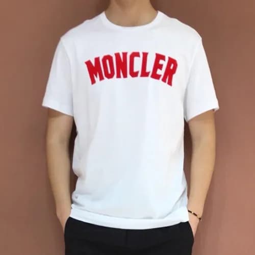 Mocler 2019 Mens Logo Cotton Short Sleeved T-shirt… - 1