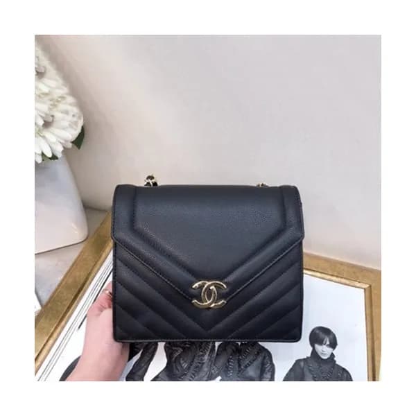 Chanel 2019 Women Small Flap Chain Shoulder Bag,2… - 1