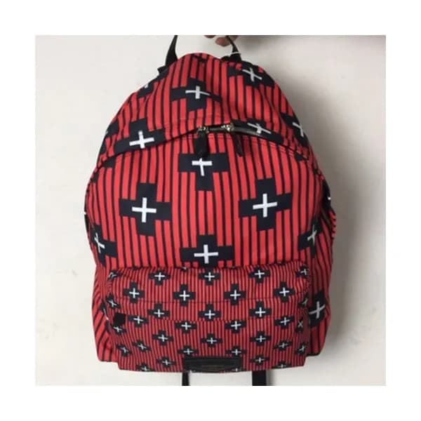 Givenchy 2019 Canvas & Leather Back Pack,41cm - 지방… - 1
