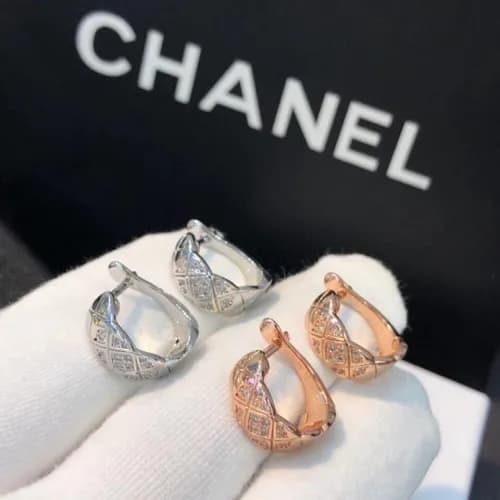 Chanel Earring -샤넬 여성 이어링 Cha0101.컬러(화이트 골드,로즈 골드… - 1