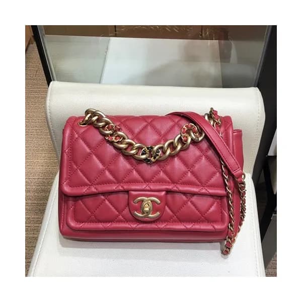 Chanel 2019 Women Leather Shoulder Bag,25CM - 샤넬 … - 1