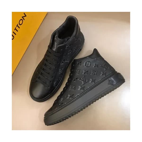 Louis vuitton 2019 Mens Leather Sneakers - 루이비통 2… - 1