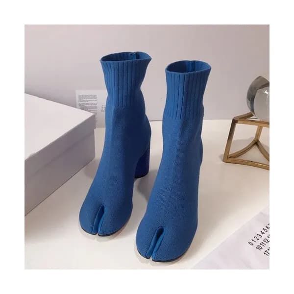 Maison Margiela 2019 Ladies Knit High Heel Boots -… - 1