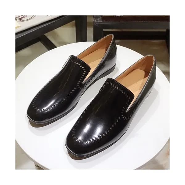 Hermes 2019 Mens Leather Loafer - 에르메스 2019 남성용 레더… - 1
