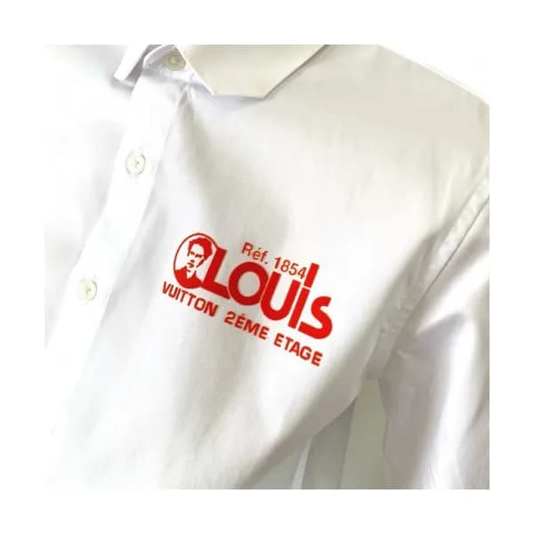Louis vuitton 2019 Mens Logo Slim Fit Cotton shirt… - 1