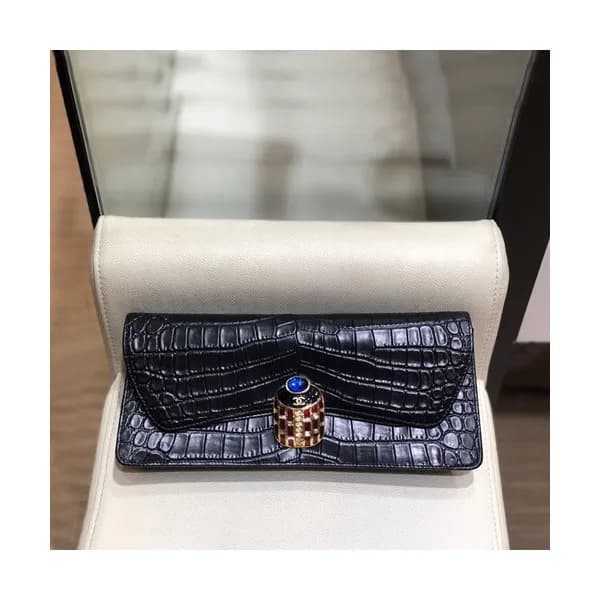 Chanel 2019 Ladies Leather Clutch Bag,30CM - 샤넬 20… - 1