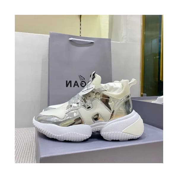 Hogan 2019 Ladies Leather Sneakers - 호간 2019 여성용 레… - 1