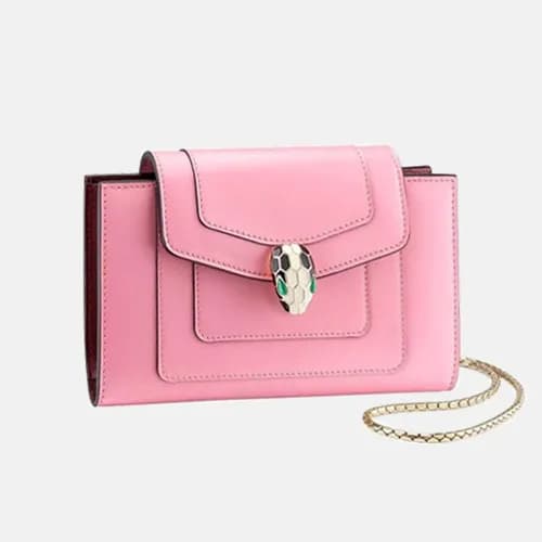 Bvlgari 2019 Leather Chain Wallet / Phone Bag - 불… - 1