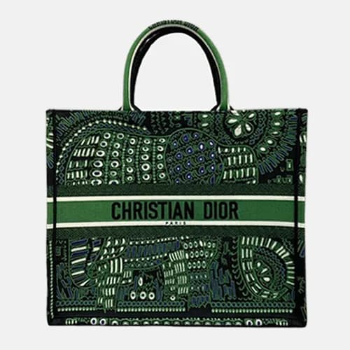 Dior 2019 Woman Canvas Book Tote Shopper Bag,41.5C… - 1