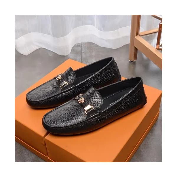 Versace 2020 Mens Leather Loafer - 베르사체 2020 남성용 … - 1