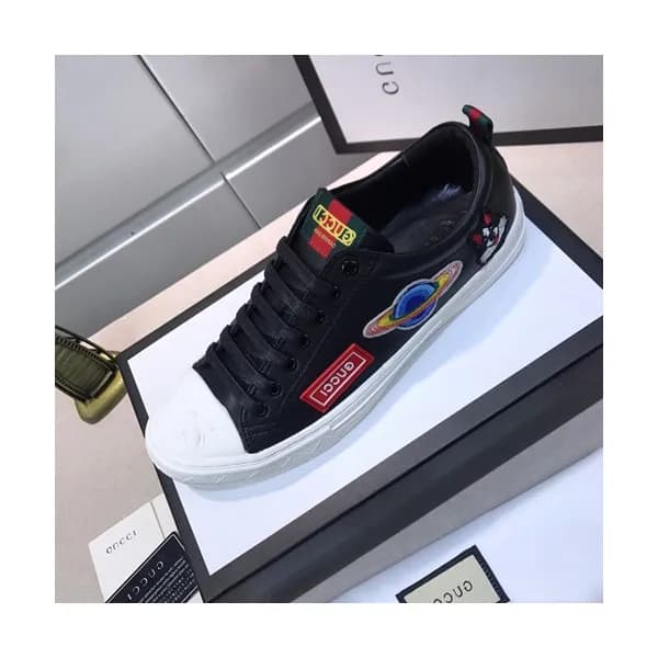 Gucci 2020 Mens Leather Sneakers - 구찌 2020 남성용 레더… - 1