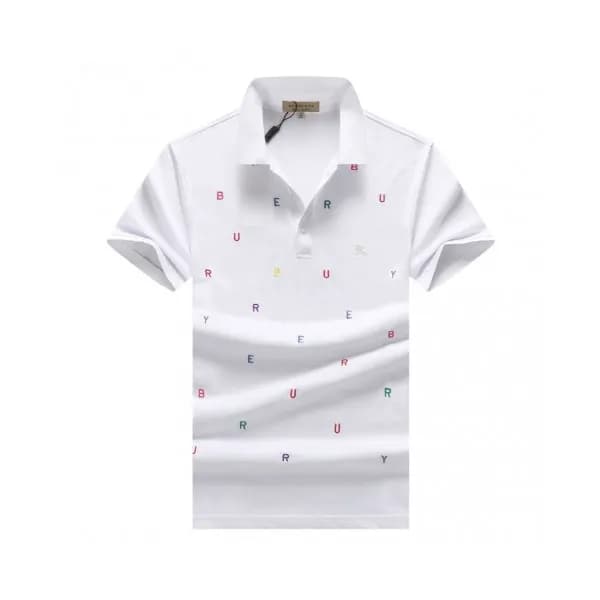 [버버리]Burberry 2020 Mens Logo Cotton Polo Short Sle… - 1