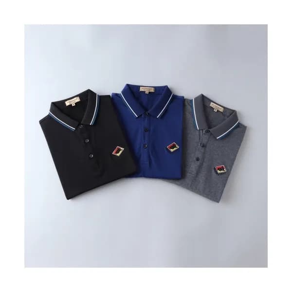 [버버리]Burberry 2020 Mens Logo Cotton Polo Short Sle… - 1