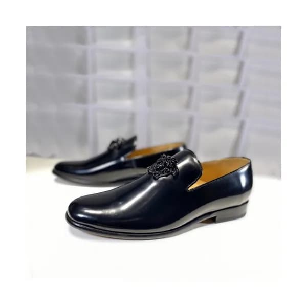 Versace 2020 Mens Leather Shoes - 베르사체 2020 남성용 레… - 1