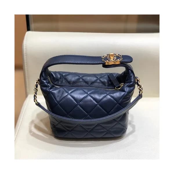 Chanel 2020 Leather Chain Tote Shoulder Cross Bag,… - 1