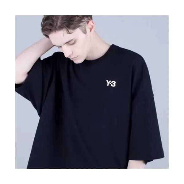 [요지야마모토]Y-3 2020 Mens Logo Basic Cotton Short Slee… - 1